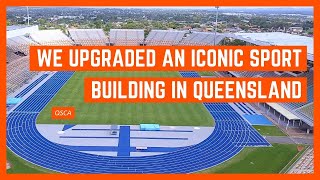 Redevelopment and upgrade of the Queensland Sport and Athletics Centres tracks [upl. by Aisatana]