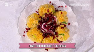 Fagottini radicchio e salsiccia  È sempre mezzogiorno  20 112023 [upl. by Odraccir479]