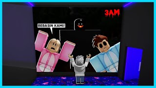 MIPAN amp ZUZUZU Masuk Ke Dalam Film HORROR TERJEBAK Di BIOSKOP Brookhaven  Roblox Roleplay [upl. by Tal]