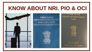 प्रवासी भारतीय दिवस 9 JanuaryNRI day NRIOCI amp PIO में अंतर nri [upl. by Suhploda]