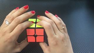 How to solve 2x2 Rubik’s cube blindfolded  In Hindi [upl. by Eanore585]