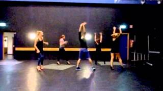 PUUR by Dinne Groothuis Gloria Estefan  Conga  Latin Fusion Choreography [upl. by Ahsilra]