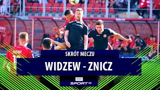 Awans w cieniu porażki Widzew Łódź – Znicz Pruszków skrót meczu [upl. by Yrolam546]