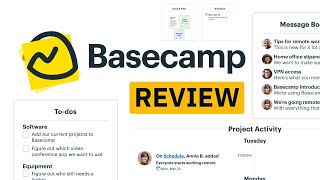 Basecamp Ultimate Project Management Review 2022 [upl. by Bury]