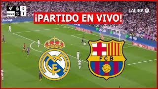 🔴 REAL MADRID vs BARCELONA EN VIVO 🔴 JUEGA MBAPPE vs LAMINE YAMAL 🏆EL CLASICO [upl. by Nowd]