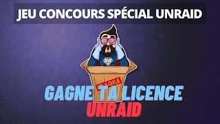 LIVE Tirage au sort 🎉JEU CONCOURS SPÉCIAL UNRAID🎉 [upl. by Korff]