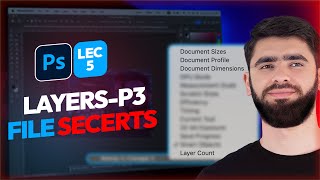 Photoshop Layers P3 Secret Details in Your Files  Lecture 5 2024 [upl. by Rucker]