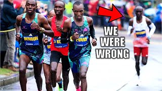 What Actually Happened To Eliud Kipchoge In Boston [upl. by Dempstor]