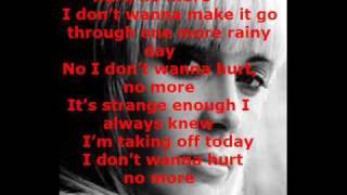 i dont wanna hurt anouk lyrics [upl. by Swords]