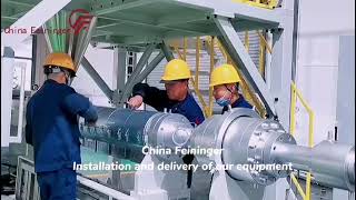 China FeiningerInstallation and delivery of our equipment [upl. by Thomasin72]