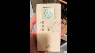 Comment reconnecter un Thermostat Frisquet à sa Chaudière [upl. by Aihsei]