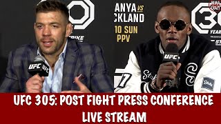 UFC 305 Du Plessis vs Adesanya Official Post Fight Press Conference Live Stream [upl. by Pasquale]