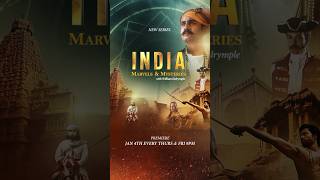 Watch India Marvels amp Mysteries with William Dalrymple premieres 4th Jan Thurs amp Fri at 9 PM [upl. by Inoy]