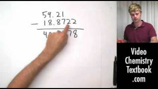 Add and Subtract with Significant Figures 16 [upl. by Cal851]