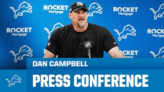 Dan Campbell Press Conference  September 28 2024 [upl. by Nallid]