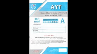 PALME BATI SERİSİ AYT 2 DENEME GEOMETRİ SORULARI [upl. by Yadsnil]