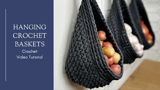 Hanging Baskets Free Crochet Pattern [upl. by Aenej]