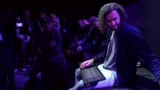 Marco Parisi plays Princes quotPurple Rainquot on the Seaboard RISE at NAMM 2017 [upl. by Ellennahc]