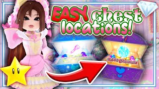 15 CHEST LOCATIONS IN ROYALE HIGH CAMPUS 3 💎 10000 Diamonds XP amp ITEMS  Royale High [upl. by Epuladaugairam501]