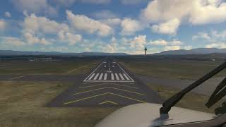 Landing in Helena Montana  KHLN HLN  Helena Regional Airport helena landingvideo fs2020 [upl. by Aisena]