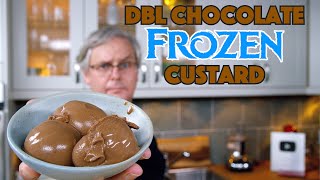 Dbl Chocolate FUDGESICLE Frozen Custard Ice Cream Recipe [upl. by Alyahs729]