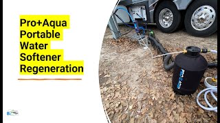 ProAqua Portable Water Softener Regeneration [upl. by Atinehc]