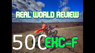 First impressions KTM 500 excf  Real world review [upl. by Hulbard]