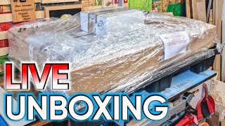 LIVE Unboxing der neuen STEPCRAFT D600 CNC Fräse [upl. by Ozzie]