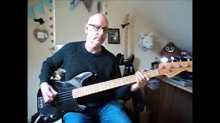 The Stranglers Down In The Sewer Bass Cover [upl. by Larrej]