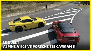 Alpine A110S vs Porsche 718 Cayman S  le GRAND duel 🔥 [upl. by Penelope]