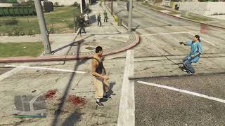 GTA V families kills marabunta grande part 1 [upl. by Adlare680]