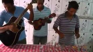 A vida dei por ti cavaquinho e violão e copos [upl. by Ecnarret]