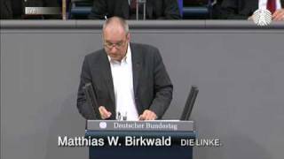 Matthias W Birkwald DIE LINKE SozialversicherungsStabilisierungsgesetz ist reine Flickschusterei [upl. by Anial]