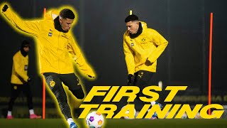 Jadon Sancho signs for Manchester United  New Signings 202122 [upl. by Olivie]