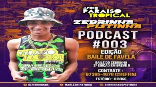 PODCAST 003 DO DJ ZEBRINHA DO PISTINHA AS MELHORES DO BAILE DO PISTINHA  2016 [upl. by Rednas671]