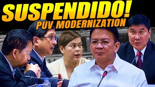 SP Chiz Escudero SANGAYON kay VP Sara Duterte PUV Modernization SINUSPINDE NA LTFRB Walang Nagawa [upl. by Ahsikal957]