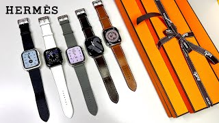 Apple Watch Hermès  Attelage Single Tour Unboxing [upl. by Ssitnerp]