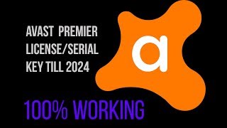 Avast Premier 2018 License key till 2024  no crack or external link [upl. by Kipper]