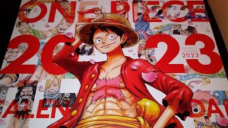 Manga Haul 70  One Piece Calendar For 2023 Showcase [upl. by Leakim]