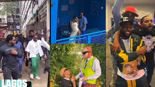 Davido new music video ft Bob Marley son YG Marley in Lagos [upl. by Rech736]