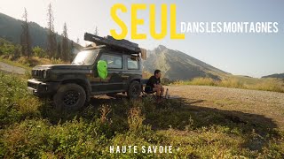 Seul en 4x4 AMENAGE dans la montagne [upl. by Weisburgh78]