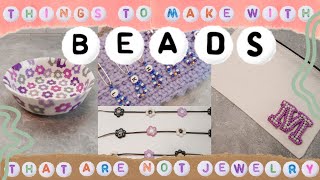 Things to Make with Beads that are NOT Jewelry part 2 [upl. by Nivlam841]