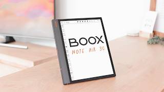 📖 Boox Note Air 3C  color ereader notetaking etc ✏️  unboxing [upl. by Lorre]