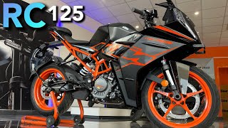 RC 125 New model🔥  KTM RC 125 Detailed review  Harsh verma [upl. by Aihseyk]