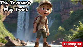 THE TREASURE MAP TWINS  KIDS BEDTIME MAGICAL NEW ENGLISH STORY VIDEO [upl. by Lisab]