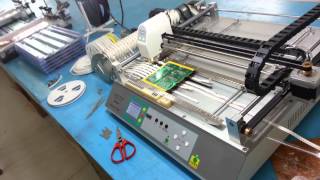 Pick and place machine TM220A TM240A  Production line [upl. by Mabelle]