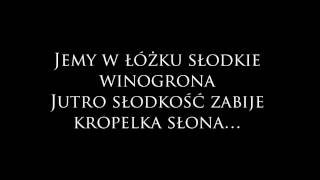 Łzy Słodkie winogrona tekst [upl. by Stimson]