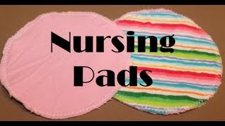 Sewing DIY Reusable Nursing Pads [upl. by Atrim851]