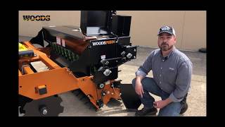 Woods® Precision Super Seeder  How to Disconnect the Seed Box [upl. by Nolita]