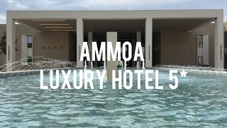 Greece 2024 Ammoa luxury hotel 5  new stylish and design hotel review in 4k [upl. by Lundquist]